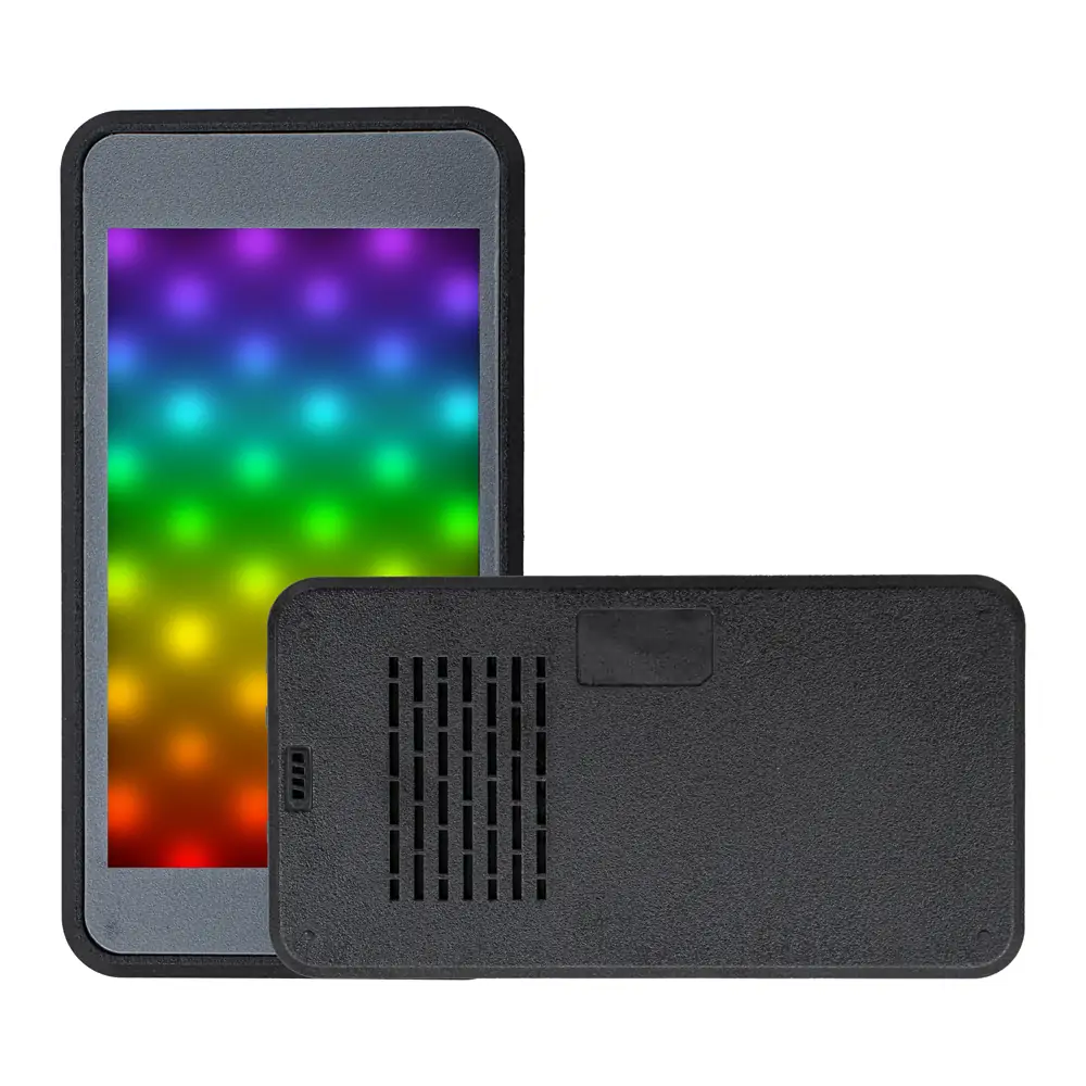 نور ثابت فلات ال ای دی Mp video light RGB