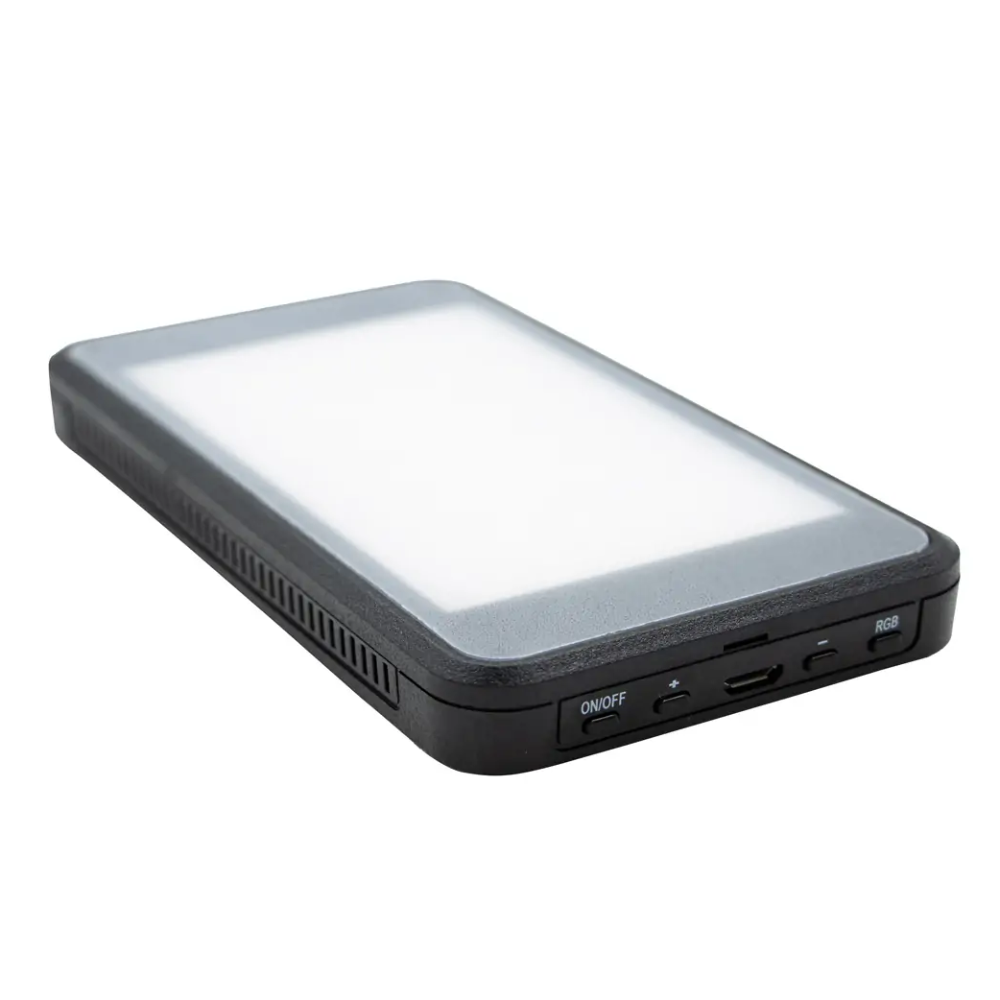 نور ثابت فلات ال ای دی Mp video light RGB