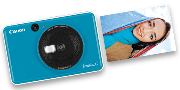 دوربین چاپ سریع کانن Canon Zoemini C Instant Camera Printer و چاپ عکس