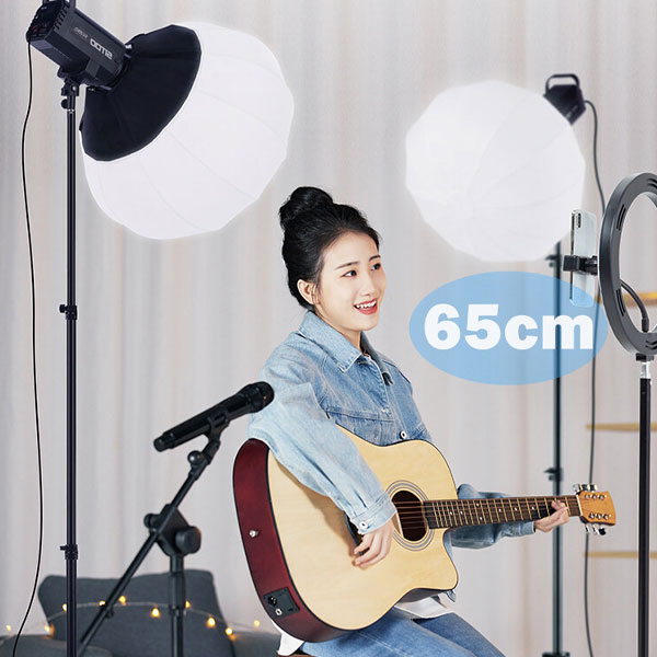 سافت باکس بالونی Lantern Softbox 65cm و نورپردازی نوازنده