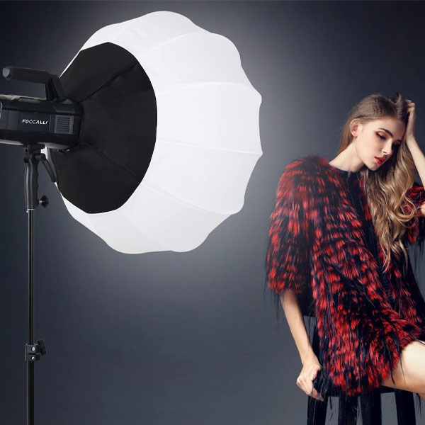 سافت باکس بالونی Lantern Softbox 85cm و نورپردازی مدل