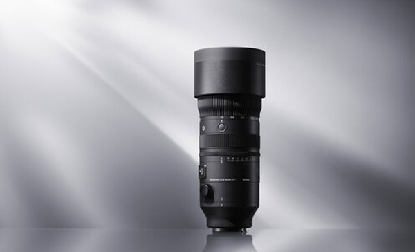 لنزسیگما Sigma 70-200mm f/2.8 DG DN OS Sports Lens (Sony E) و نمای جانبی