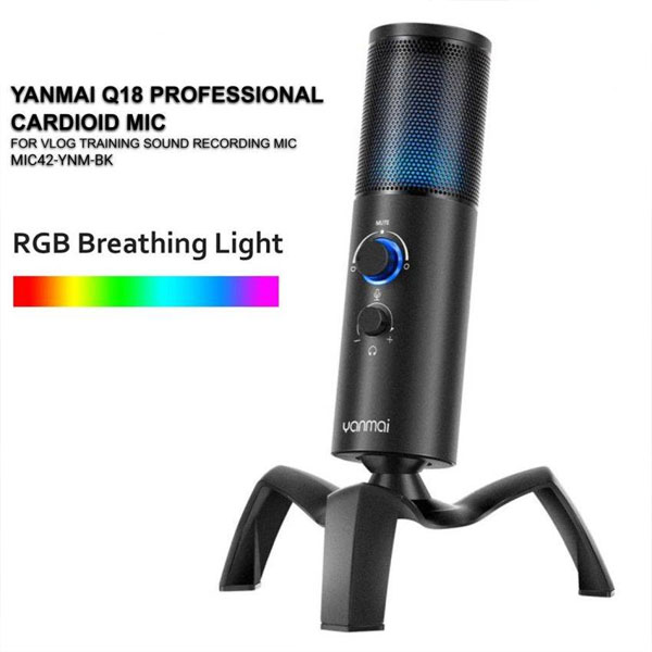 میکروفن استودیویی یانمای Yanmai Q18 و دامنه ضبط صدا