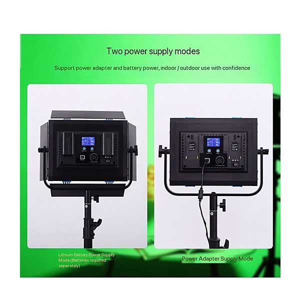 نور HARMONY YB-500C RGB و مشخصات فنی و نمای پشتی