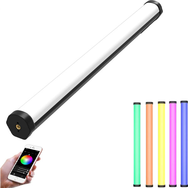 نور باتومی وسکات Westcott SLA-025R RGB LED Tube Light-330PCS و نورپردازی چند رنگ