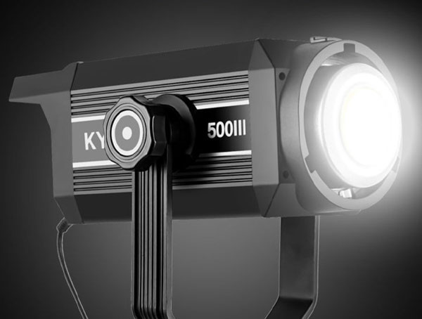ویدیو لایت KY-BK500III Video Light نمای جانبی