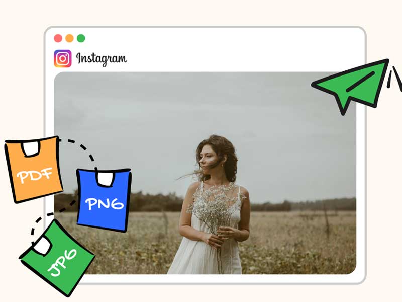 تغییر سایز عکس آنلاین و تصاویر اینستاگرام