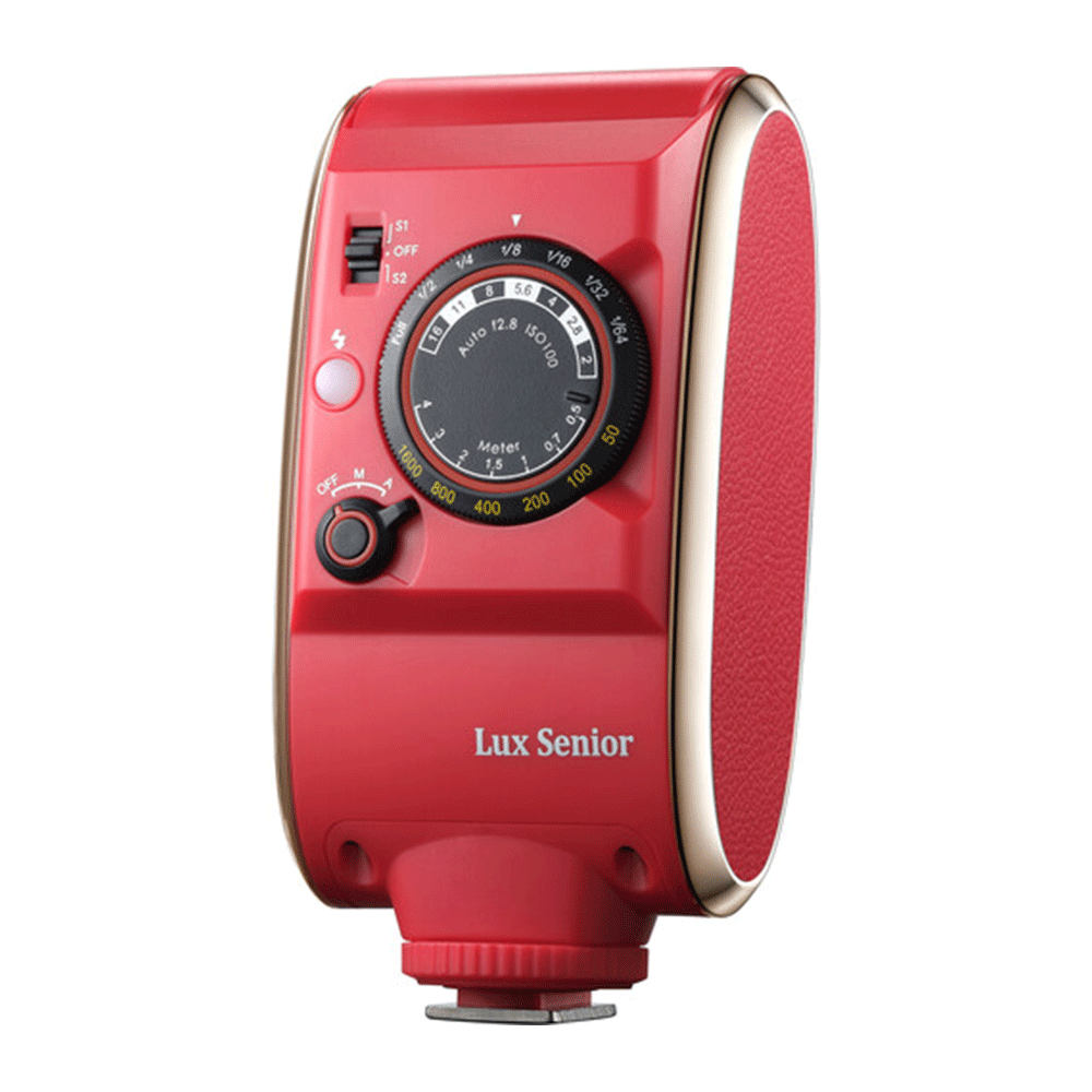 فلاش دوربین گودکس Godox Lux Senior Retro Camera Flash قرمز — تصویر 2