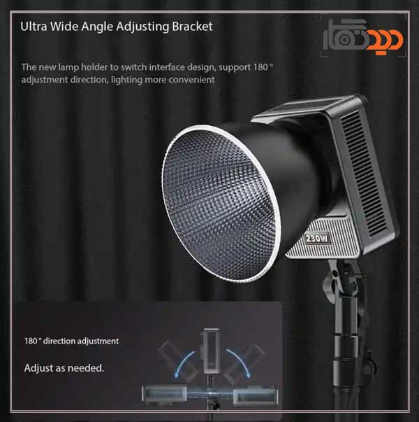 ویدئولایت آراروکس Ararox G230W COB و تنظیمات