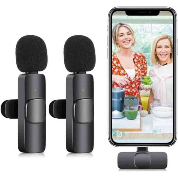 میکروفن بی سیم یقه ای باس مدل Boss K9 و اتصال به موبایل