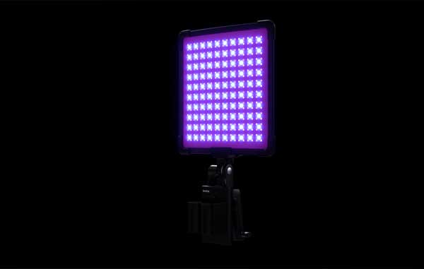 نور ثابت ال ای دی گودکس Godox FH50R RGB LED Light Panel و نمای جانبی و نورپردازی