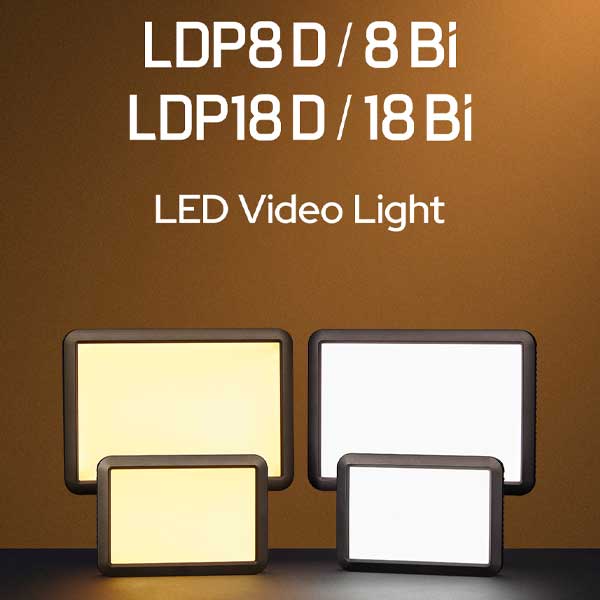 نور ثابت ال ای دی گودکس Godox LDP8BI Bi-Color LED و دمای رنگ