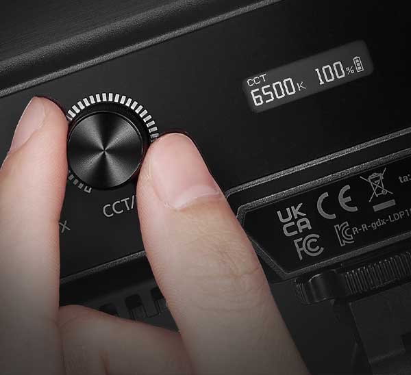 نور ثابت ال ای دی گودکس Godox LDP8BI Bi-Color LED و تنظیمات