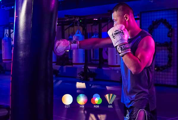 نور ثابت ال ای دی Godox LDX50Bi Bi-Color LED و نورپردازی