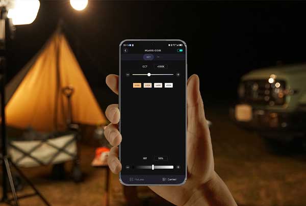 ویدئو لایت گودکس Godox ML60IIBi Bi-Color LED Monolight و کنترل با موبایل