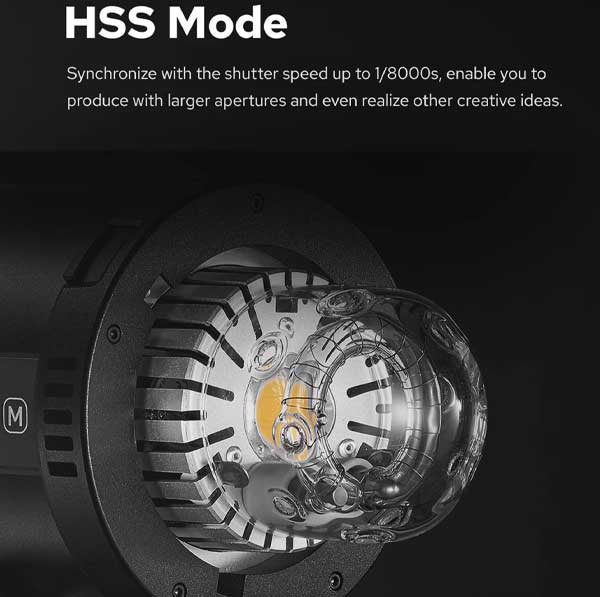 فلاش گودکس Godox QT600IIIM Flash Head و مشخصات فنی