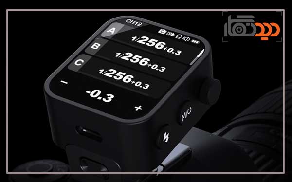 فرستنده گودکس Godox X3 S TTL Sony Sender روی دوربین 