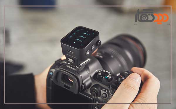 فرستنده گودکس Godox X3 S TTL Sony Sender در دست عکاس