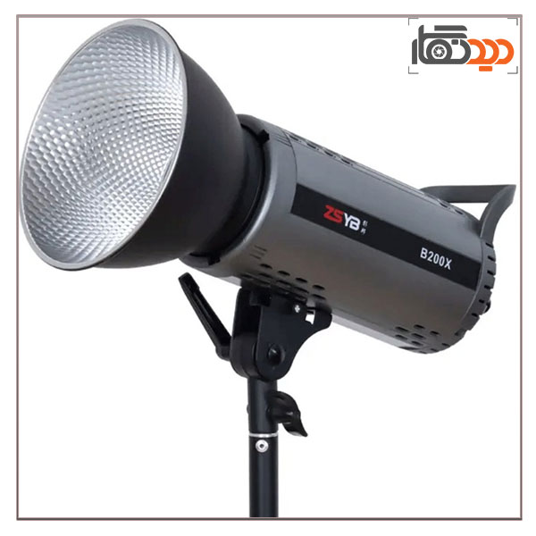 نور ثابت ال ای دی Zsyb B200X Bi-Color Video Light و نمای جانبی