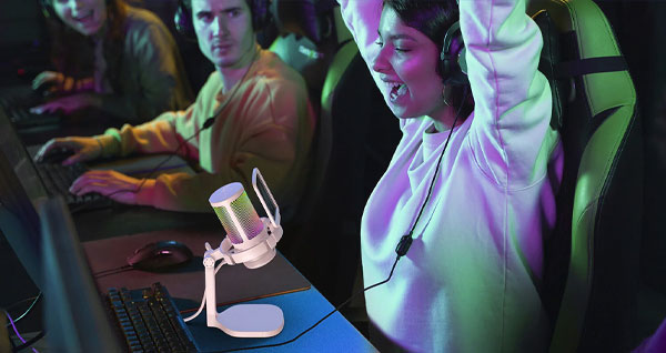 میکروفون استودیویی مائونو Maono DGM20 RGB و کاربری حرفه ای