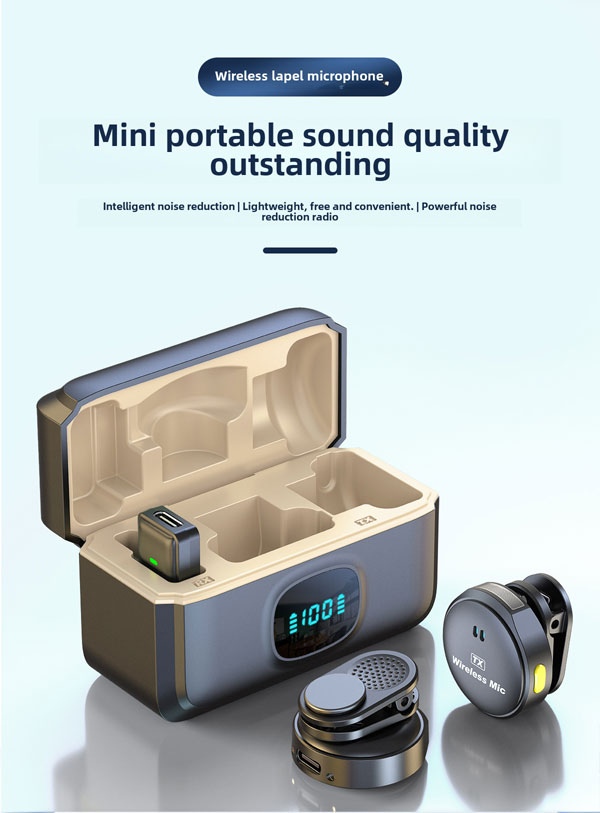 میکروفون بی سیم آراروکس Ararox Q8 Type-C Wireless Microphone و مشخصات فنی