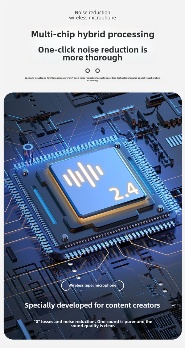 میکروفون بی سیم آراروکس Ararox Q8 Type-C Wireless Microphone و قطعات داخلی