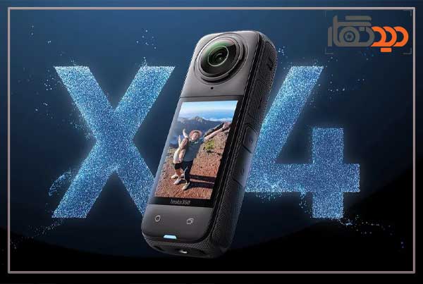 دوربین اینستا 360 Insta360 X4 360 8K Camera Motorcycle Kit و تصویربرداری حرفه ای