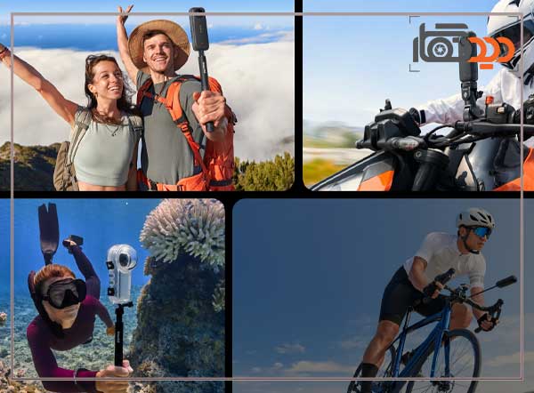 دوربین اینستا 360 Insta360 X4 360° 8K Camera و کاربری