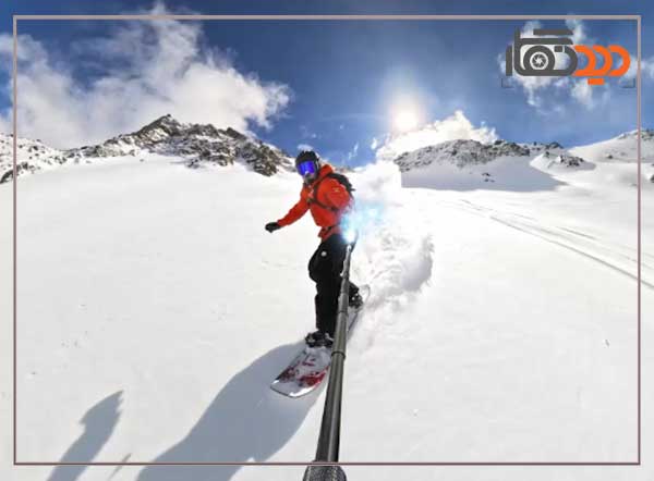 دوربین اینستا 360 Insta360 X4 360° 8K Camera و تصویربرداری ورزشی