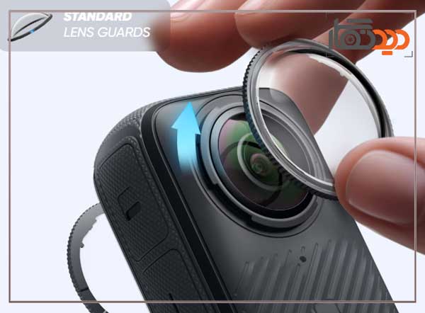 دوربین اینستا 360 Insta360 X4 360° 8K Camera و فیلتر لنز