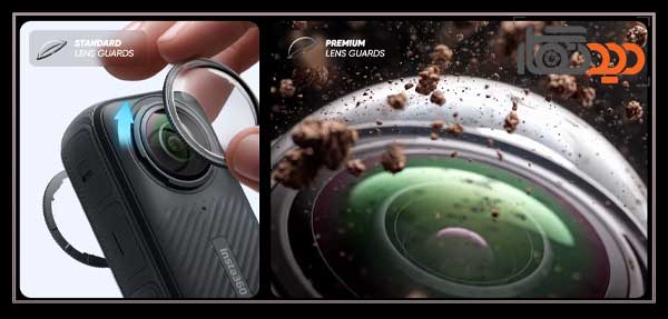 دوربین اینستا 360 کیت اکشن Insta360 X4 360° 8K Camera Action Kit و قابلیت ها