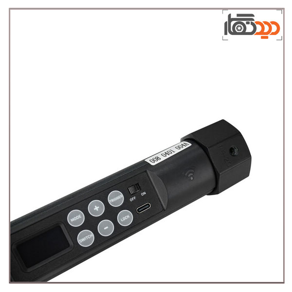 نور باتومی نانلایت کیت 2 تایی پاووتیوب Nanlite PavoTube 15x و نمای جانبی