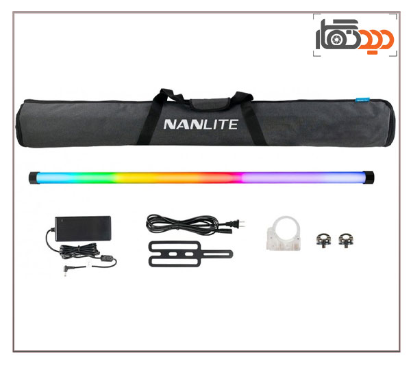 نور باتومی نانلایت پاووتیوب Nanlite PavoTube 30x II و محتوای جعبه