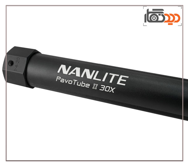 نور باتومی نانلایت پاووتیوب Nanlite PavoTube 30x II و نمای جانبی