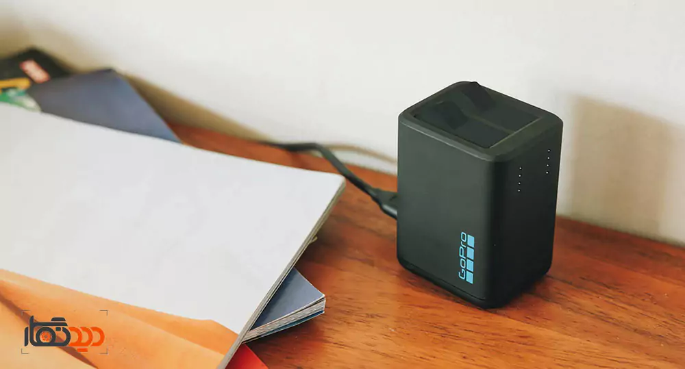 شارژر باتری گوپرو به همراه دو باتری اضافی برای HERO13 Black