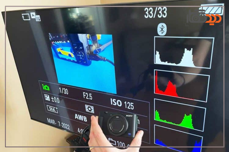 اتصال دوربین سونی را به تلویزیون