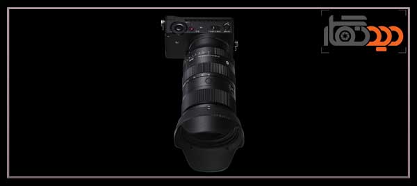 لنز سیگما Sigma 28-105mm f/2.8 DG DN Art Lens Sony E و نمای جانبی