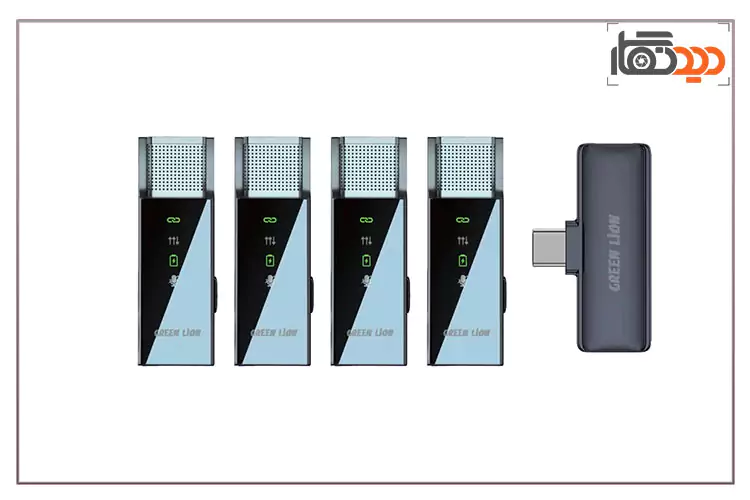 میکروفون بیسیم 4 کاربره ی گرین