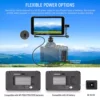 neewer f400 pro 6 on camera field monitor l series battery kit