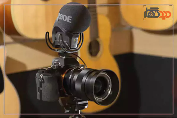 میکروفون رود Pro Rycote روی دوربین