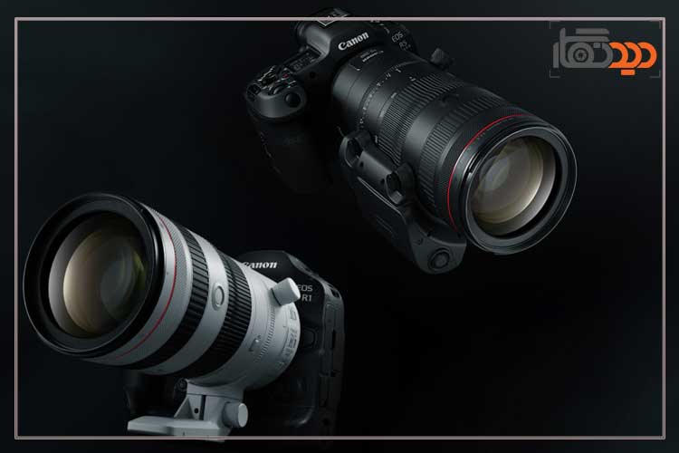 لنز کانن Canon RF 70-200mm f/2.8 L IS USM Z Lens Black و نمای جانبی