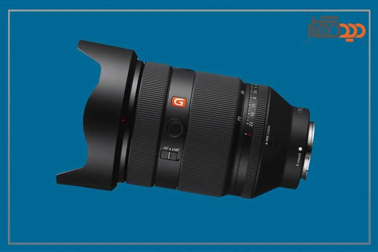 لنز سونی Sony FE 28-70mm f/2 GM Lens For Sony E و نمای جانبی