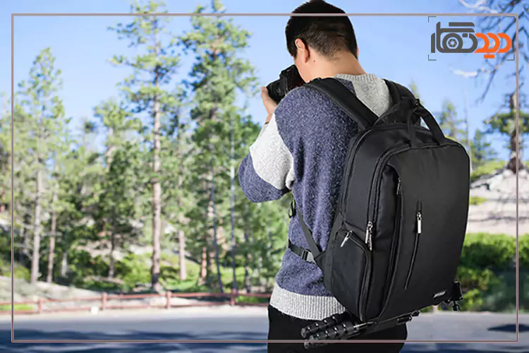 نمای ظاهری کوله پشتی کادن Caden L5-3