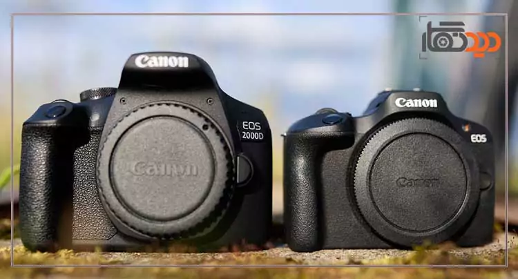 دوربین کانن r100 و 2000d