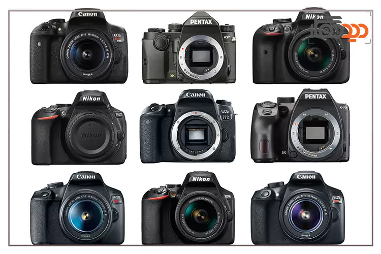 انواع دوربین عکاسی حرفه ای