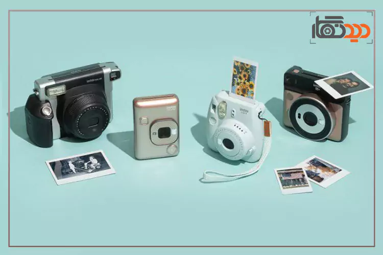 تنوعی از دوربین های چاپ سریع در یک قاب