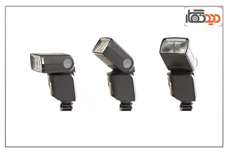 زوایای مختلف فلاش اکسترنال