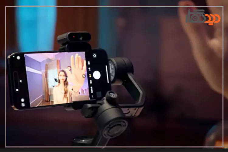 گیمبال موبایل ژیون تک ZHIYUN Smooth 5S AI و ضبط با نشان دادن دست