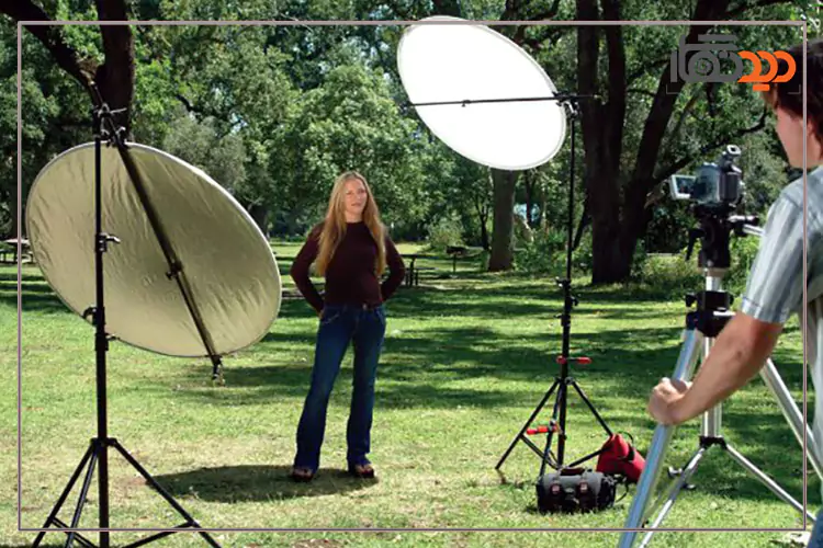 کاربرد رفلکتور در عکاسی طبیعت