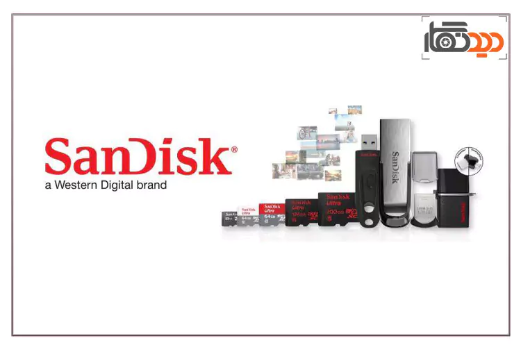 انواع سندیسک - Sandisk در یک قاب